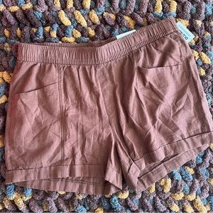 NWT brown shorts
